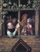 Jan Steen Rhetoricians at a Window Germany oil painting artist